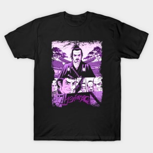 Cinematic Samurai Resonance Yojimbos Nostalgia Tribute Shirt for Fans of Classic Japanese Film T-Shirt